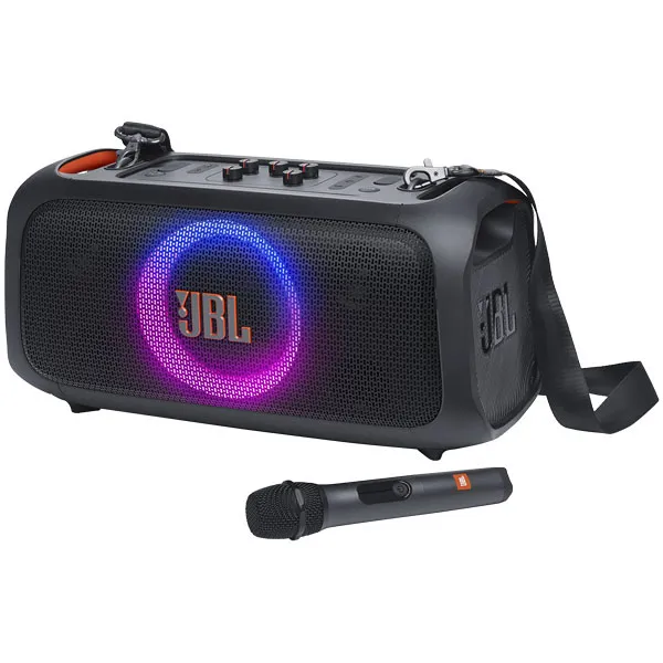 Speaker Portátil JBL Partybox On The Go Essential con Micrófono Bluetooth - Negro