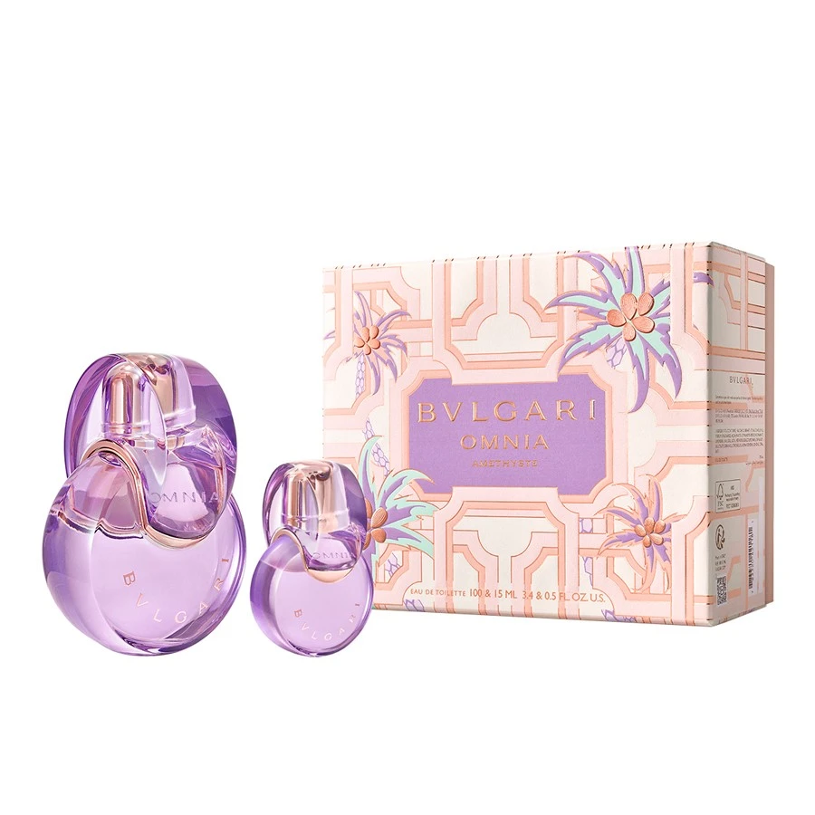 PERFUME BVLGARI OMNIA AMETHYSTE KIT F 100ML+15ML